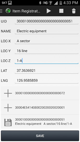 Emulate Android APK RFID Location manager [Nethom]